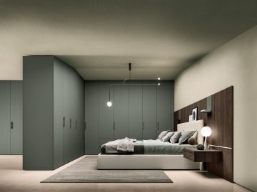 Headboard Panels Bed by Zalf - view 4