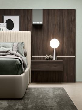 Headboard Panels Bed by Zalf - view 6
