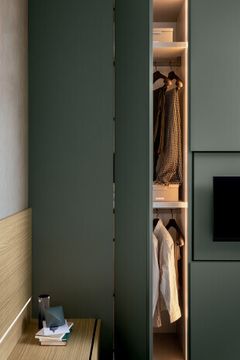 Alterna Wardrobe With Tv Module by Zalf - view 3