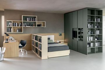 Alterna Wardrobe With Tv Module by Zalf - view 2