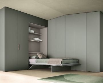 Bed Module With Fold Away Base by Zalf - view 4