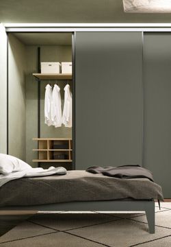 Profile And Melamine Panel Closing System by Zalf - view 3