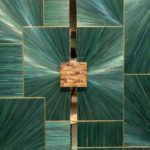 B/5380 cabinet in petrol straw by Zanaboni - view 4
