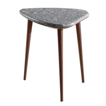 BAR-CODE, modern coffee tables with ash base and marble top by Zanaboni - view 3