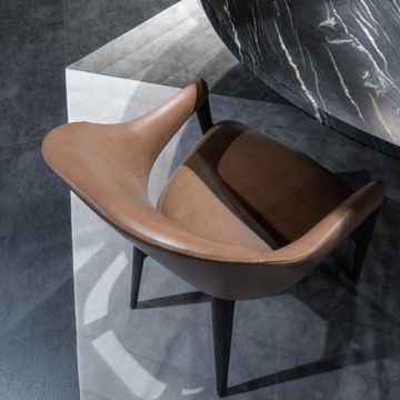 The iconic chair of the modern collection with impactful and harmonious design by Zanaboni - view 3