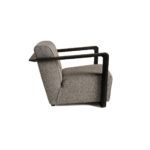Modern armchair with a compact design by Zanaboni - view 4