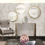 Modern style console table with Black and gold marble top by Zanaboni - view 5