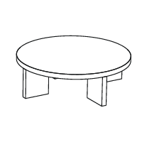 Slice Me Nice Coffee Table by Zanotta - view 2
