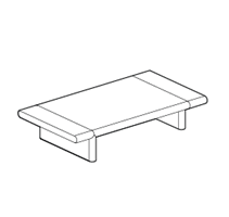 Zavolo Coffee Table 790 Coffee Table by Zanotta - view 3