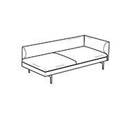 Flamingo Sofa by Zanotta - view 6