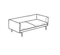Flamingo Sofa by Zanotta - view 7