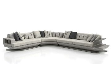 Athena L Corner Sofa by ZEBRANO - view 2
