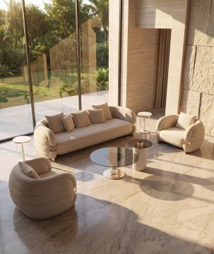 Opheline Modern Single Armchair by ZEBRANO - view 7