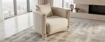 Opheline Classic Single Armchair by ZEBRANO - view 4