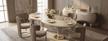 Opheline Dining Table by ZEBRANO - view 7