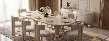 Opheline Dining Table by ZEBRANO - view 6