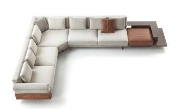 Sirius L Corner Sofa by ZEBRANO - view 2