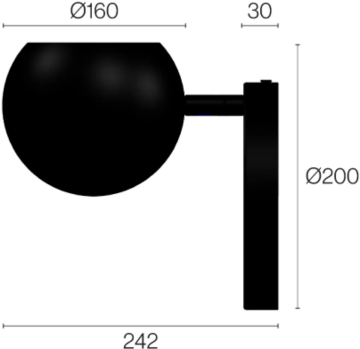 Atrax Wall light by ZAVA - view 6