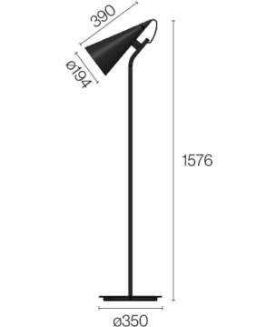 Jeena Floor lamp by ZAVA - view 6