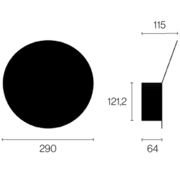 Cyrcle Wall light by ZAVA - view 6