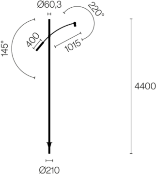 Nino sbraccio Floor lamp by ZAVA - view 6