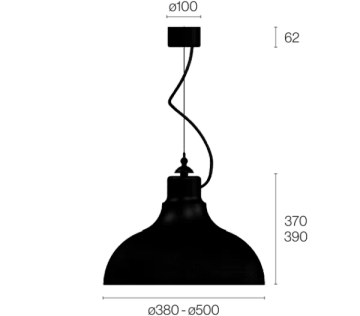 Berlino Pendant by ZAVA - view 5
