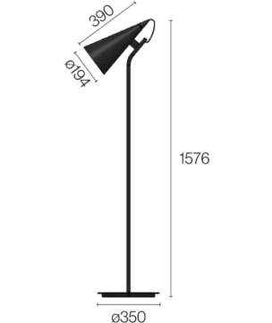 Jeena Floor lamp by ZAVA - view 5