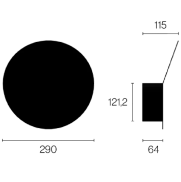 Cyrcle Wall light by ZAVA - view 5