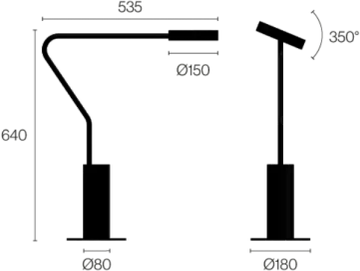 Meta Table lamp by ZAVA - view 5