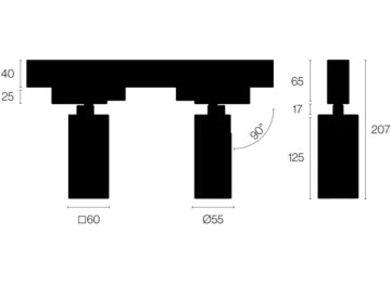 K Track light by ZAVA - view 8