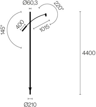 Nino sbraccio Floor lamp by ZAVA - view 5