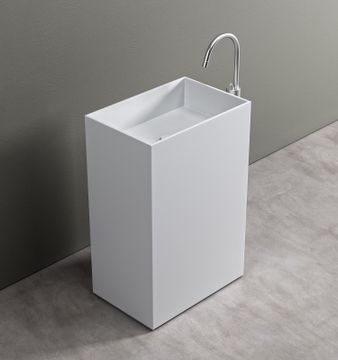 iCUBE MIX CESTONE LAVABO DA TERRA FREESTANDING by Acquapazza - view 5