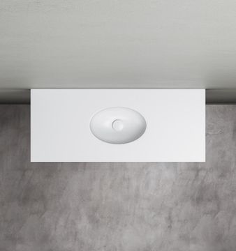 PEANUT INTEGRATO PER TOP BASE LAVABO by Acquapazza - view 3