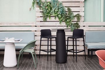 Fluit recycled stools by ACTIU