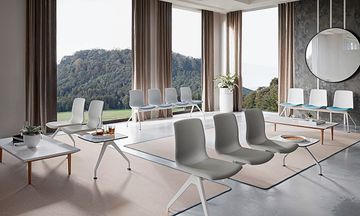 Noom waiting room benches by ACTIU - view 3