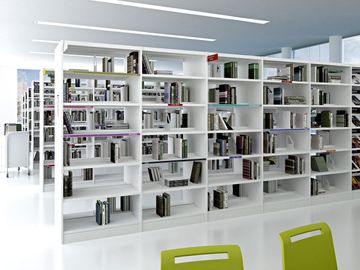 Class library shelving by ACTIU - view 3