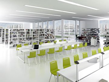 Class library shelving by ACTIU - view 4