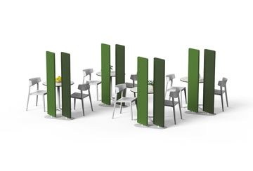 360º office partition by ACTIU - view 4