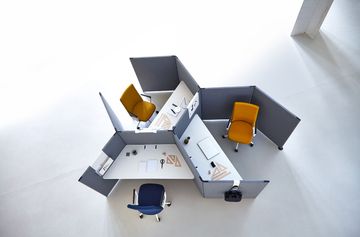 Link room dividers by ACTIU - view 2