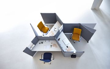 Link room dividers by ACTIU - view 3