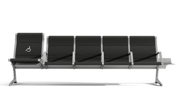 Benches for waiting room Passport by ACTIU - view 4