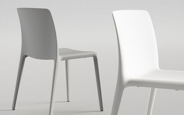 Fluit recycled chairs by ACTIU - view 5