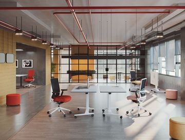 TNK Flex office chairs by ACTIU - view 4
