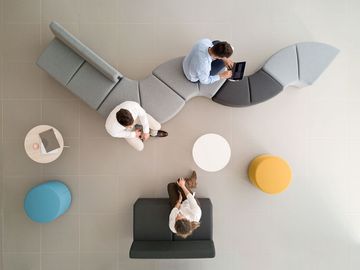 Bend sofas by ACTIU - view 3
