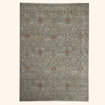 Ivory Antique Revival Wool Rug by Abchome