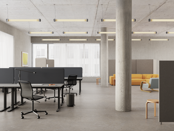 Softline Desk Screen by Abstracta - view 8