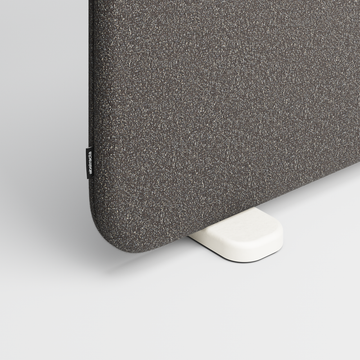 Softline Mobile Desk Screen by Abstracta - view 4
