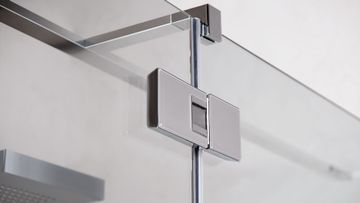 AZURE-Pivot door with fixed element by INDA® - view 3