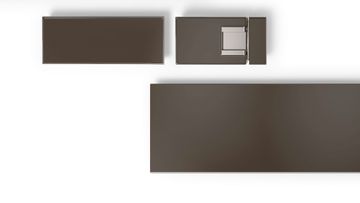 AZURE-Pivot door with two fixed elements for niche by INDA® - view 5