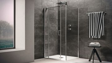 CLAIRE DESIGN-Pivot door with two fixed elements by INDA® - view 2